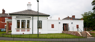 Gate lodge at Victoria Park