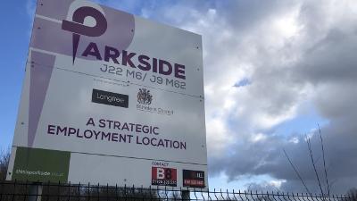 Parkside sign