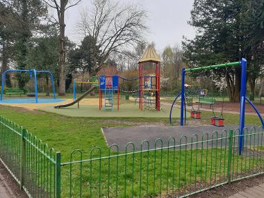 Mesnes Park play area