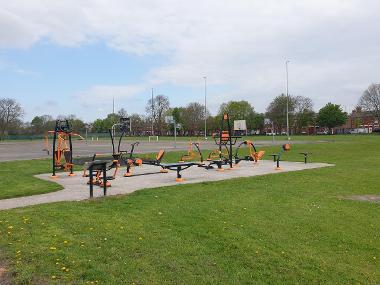 Queens park gym equipment