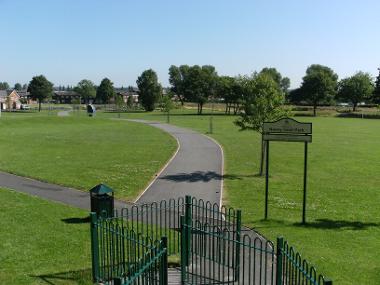 Nanny goat park entrance