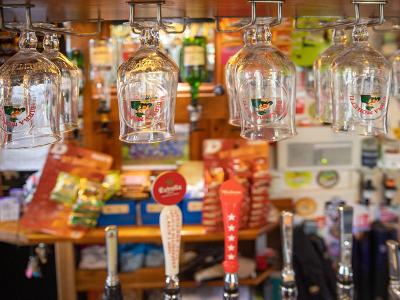 interior of pub shot