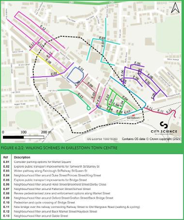 LCWIP Walking Schemes - Earlestown Town Centre 