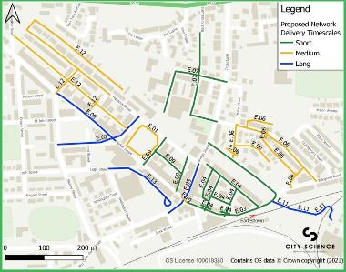 Proposed Timescales for Earlestown Town Centre Walking Schemes