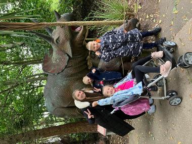 Families enjoying a daytrip to Blackpool Zoo