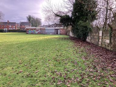 Bishop Road Playing Fields Path: Pre Works